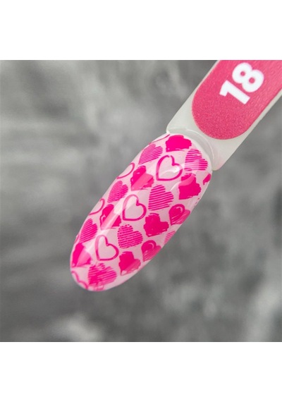 Stamping Oje "tramp Stamp" 18 Pembe 8 Ml