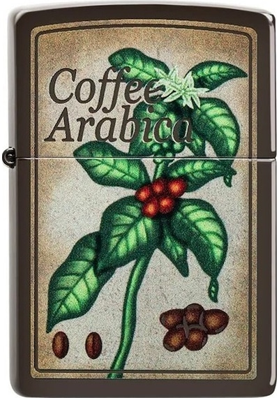 Zippo Coffee Arabica Dizayn Çakmak Kahverengi