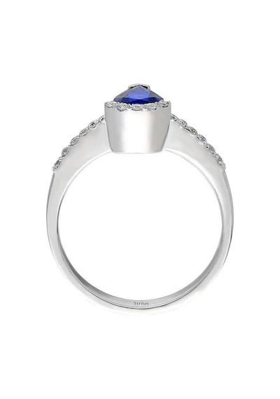Sirius Pırlanta Ve Damla Safir Taşlı Yüzük 0862R0001