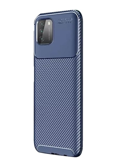 Xiaomi Poco M3 Kılıf Negro Karbon Dizaynfull Ekran Koruyucu  (510539161)