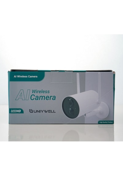 Unıywell Aı Wireless Camer 3mp Wi-fi,dış Ortam Dahili Bataryalı