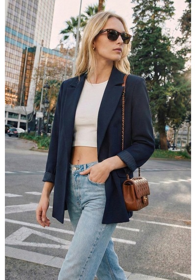 Lela Bayan Ceket 6927560 Lacivert Lacivert