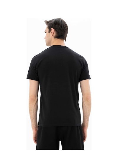 AR-MA Arma Erkek Slim Fit Bisiklet Yaka Tişört Y25344452401 Siyah