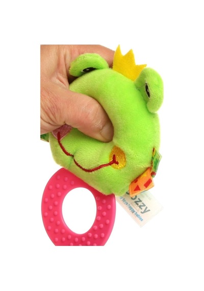 Byr002 Sozzy Toys Çıngıraklı Dişlik Kurbağam Szy215 Efsngrck Karışık Çok Renkli