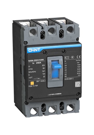 Asyagrup Chint 125s/3300 3 Kutuplu 25ka 125a Devre Kesici