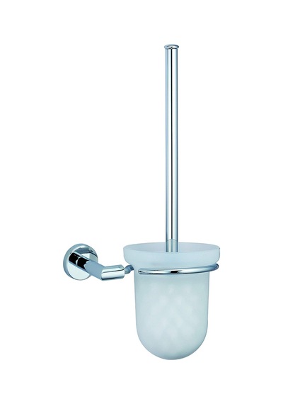 Minimax A44790 Tuvalet Fırçalığı, Krom Beyaz - Çok Renkli