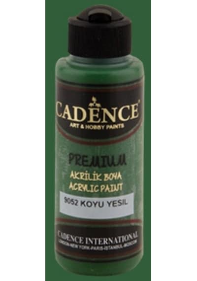 Premium Akrilik Boya 120ml Koyu Yeşil 9052