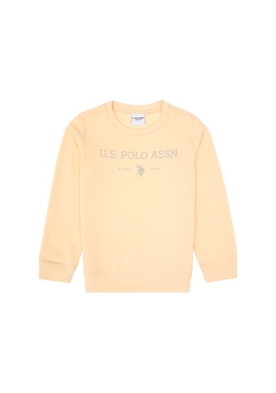 U.S. Polo Assn. Erkek Çocuk Pembe Bisiklet Yaka Sweatshirt 50313900-VR053