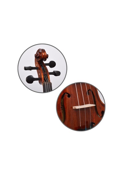 Dominguez Dvpg34-p1 Profesyonel Keman 3/4 Seçilmiş Ağaçlar Zengin Harmonikler