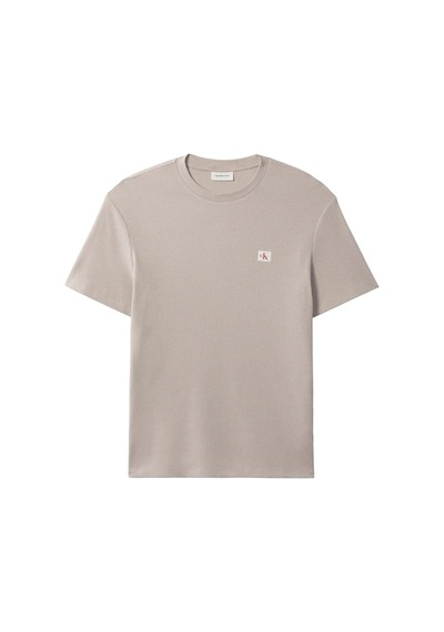Calvin Klein Ss Waffle Badge Crew, K6b Pembe Erkek T-shirt
