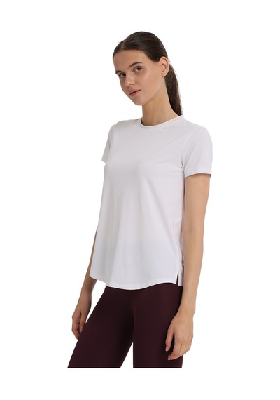 Sportive Zana Kadın Beyaz Koşu T-shirt 25kk1047-kbyz 1776437 Beyaz