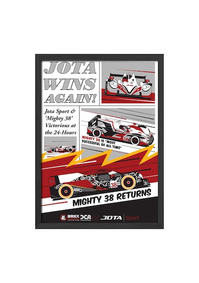 Formula 1 Siyah Ahşap Çerçeveli Poster, Spor Araba Yarış Duvar Tablosu