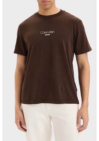 Calvin Klein Logolu Pamuklu Regular Fit Bisiklet Yaka T Shirt Lv04rb824gto2 Erkek T Shirt Lv04rb824g To2 Kahve Calvin Klein Logolu Pamuklu Regular Fit Bisiklet Yaka T Shirt Lv04rb824gto2 Erkek T Shirt Lv04rb824g To2 Kahve