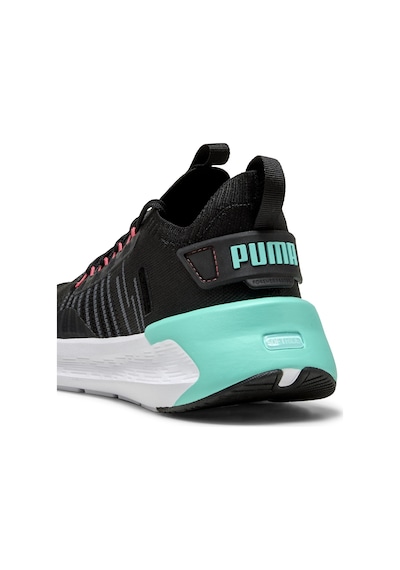 Puma Softride Symmetry Fuzion Wns 310460-08 Unisex Spor Ayakkabı Siyah