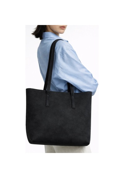 Bbbutikbasic Dora Nubuk Çanta Hn1090 siyah