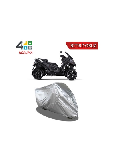 Qooder Quadro 4D Miflonlu Motosiklet Brandası