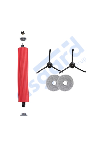 Roborock Q Revo Pro-s-maxv Uyumlu 1 Ana Fırça 2 Yan Fırça 2 Mop Pkt-iasgf0000559