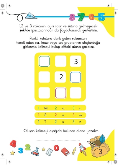 Çocuklar İçin Zeka Geliştiren&dikkat Güçlendiren Futoshiki 3lü Set - Yeni Nesil Japon Sudoku 7/99 Yaş