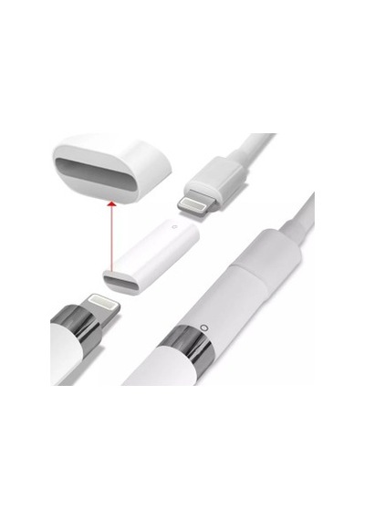 LivX Apple Uyumlu iOS Pencil Lightning to Lightning Adaptörü Şarj Aparatı