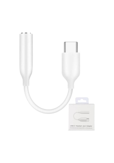 Samsung Galaxy Uyumlu M51 Type-c To 3.5 Mm Jack Kulaklık Çevirici