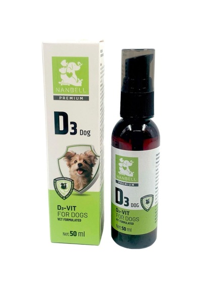 Nanbell Köpekler İçin D Vitamin Takviyesi 50 ML