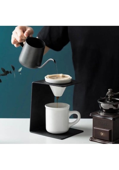 Pour-over V60 Dripper Standı, Metal Kahve Demleme Sehpası