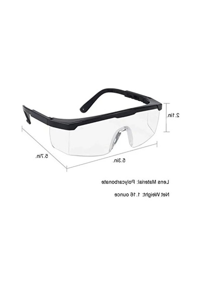 2 Paket Buğu Önleyici Ve Uv Korumalı Güvenlik Gözlüğü