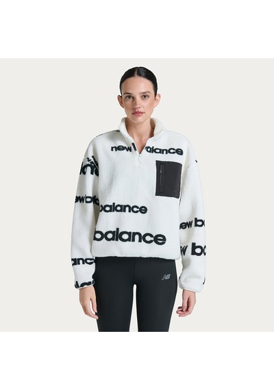 New Balance Lifestyle Kadın Sweatshirt Wnc3623-wt Beyaz