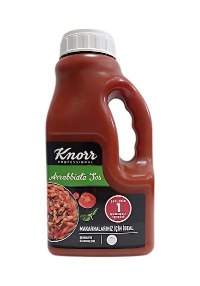 Arrabiata Sos 2200 Gr Acılı Domates Sosu, Endüstriyel Boy