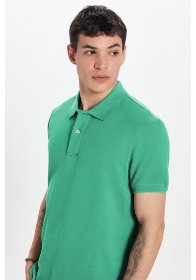 Tudors Erkek Slim Fit Dar Kesim %100 Pamuk Yeşil Polo Yaka Tişört-32762 Yeşil Tudors Erkek Slim Fit Dar Kesim %100 Pamuk Yeşil Polo Yaka Tişört-32762 Yeşil