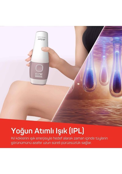 Tr Ar5176 Sateentouch Ipl Lazer Epilasyon, 999.999 Atım, Evde Tüy Alma, Soğutmalı, 5 Kademe, Otomatik Mod
