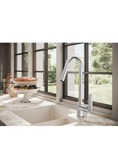 VitrA Root Round A42742 Krom Mutfak Bataryası (A42742EXPS)