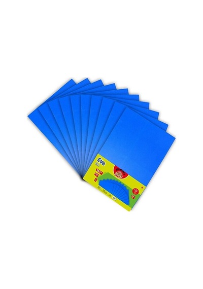 A4 Boy Düz Eva 10 Lu 1 Paket - Kırmızı