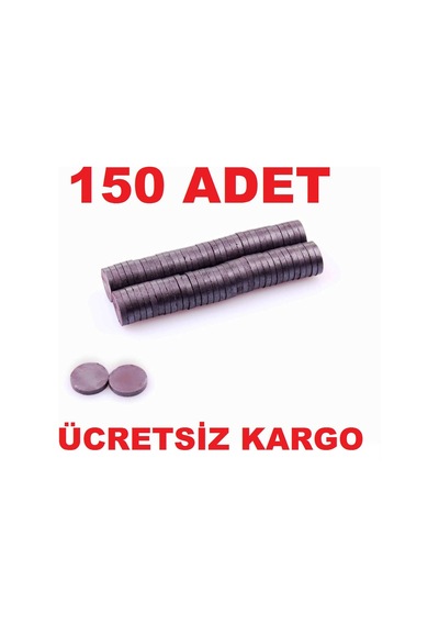 150 Adet Yuvarlak Mıknatıs Nikah Şekeri Kına Kokulu Taş Mıknatısı