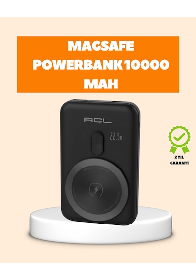 Lcd Ekranlı Kablosuz Powerbank Type C Ve Usb Çıkışlı renkli