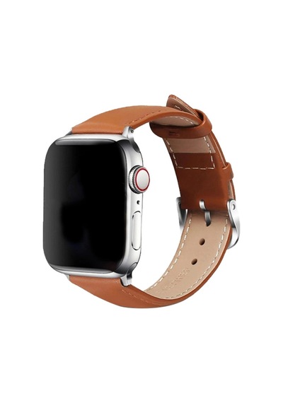 Watch 42mm Nl26 Deri Kordon Saat Değildir - Taba Diğer