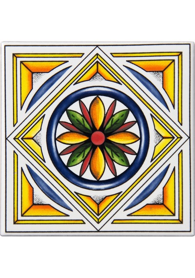 Can Seramik – 10x10 Cm. Cç-60 Kütahya Çini Karo 5'li 1 Paket