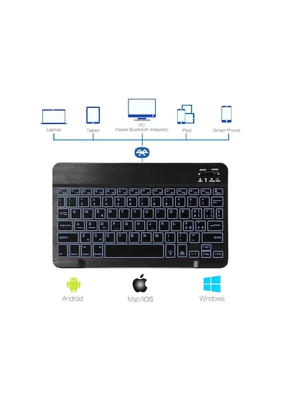 Valkyrie BL30 Bluetooth Kablosuz RGB Klavye Valkyrie BL30 Bluetooth Kablosuz RGB Klavye