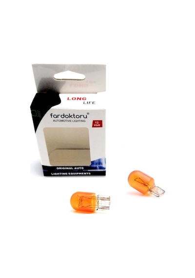 WY21W Oto Sinyal Ampul 12V T20 Tip Photon PH5729 2 Adet