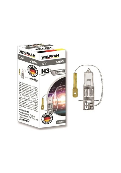 Ampül Standart Işık 12v H3 55 Pk22s Garantisi Yoktur 1