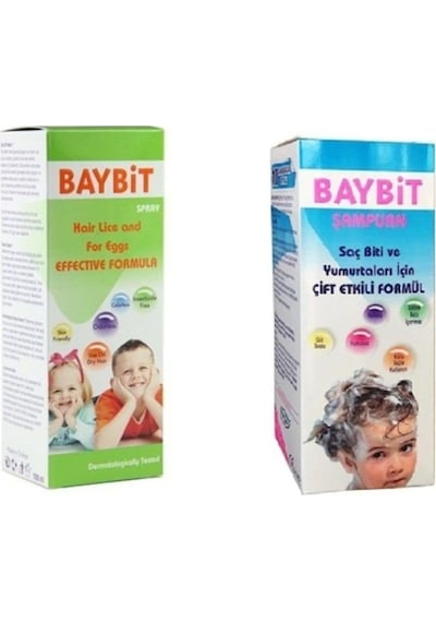 Baybit Bit Spreyi 100 Ml + Bit Şampuanı 100 Ml