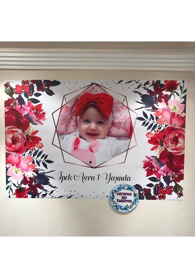Doğum Günü-Baby Shower-Diş Buğdayı-Bebek Mevlüdü Branda Afiş (262554132)