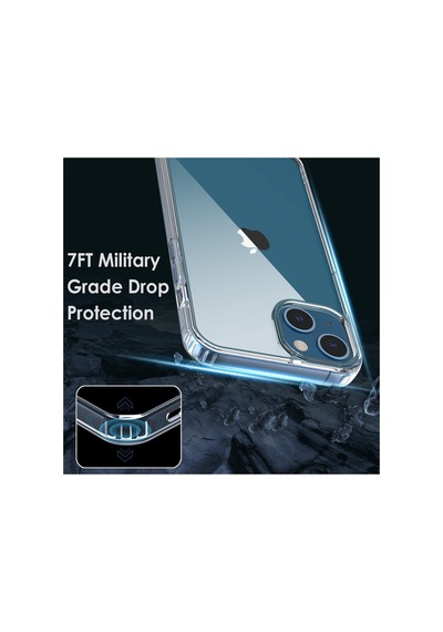 Apple iPhone Uyumlu 13 Şeffaf Yüksek Kalite Ve Koruyucu Kapak Şeffaf