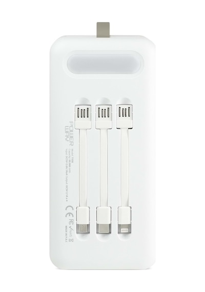 Powerway TX80 Siyah Ekstra Kablolu 80.000 mAh Kamp Powerbank