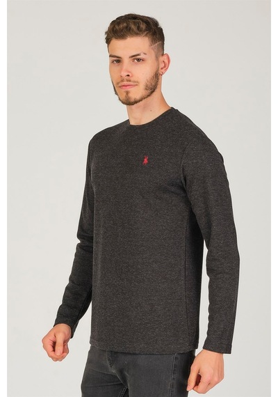 V4001 Dewberry Erkek Sweatshırt-siyah Siyah