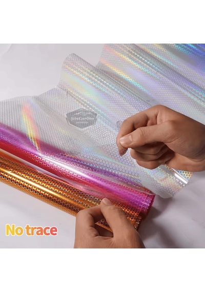 Şeffaf Hologram Petek Desen Far Stop Filmi Far Folyosu Far Çizik Çizilme Engelleyici Folyo 100 X 30 Cm 00 Şüscaroto Aksesuar