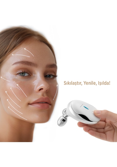 Polosmart Psc96 Şarjlı Yüz & Boyun Bakım Cihazı Beyaz