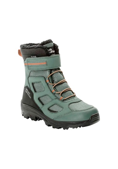 Jack Wolfskin Vojo Wt Texapore High Çocuk Outdoor Bot Renkli Yeşil