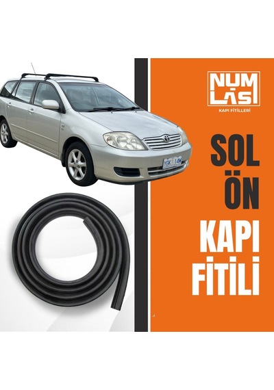 Toyota Corolla Station Wagon 2000-2006 Sol Ön Kapı Fitili-a Kalite-numlas-nm5823