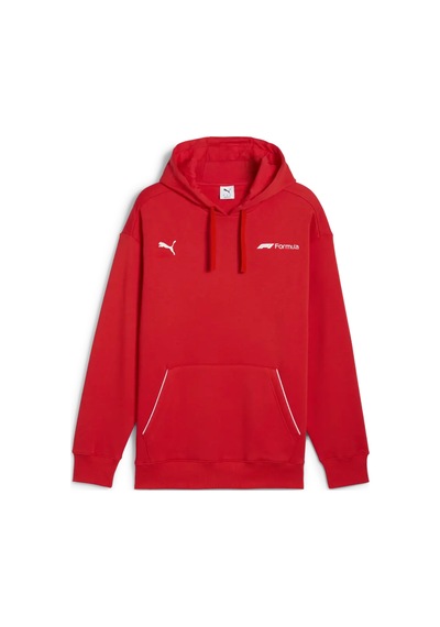 Puma F1 Ess+ Graphic Hoodie Kırmızı Erkek Sweatshirt